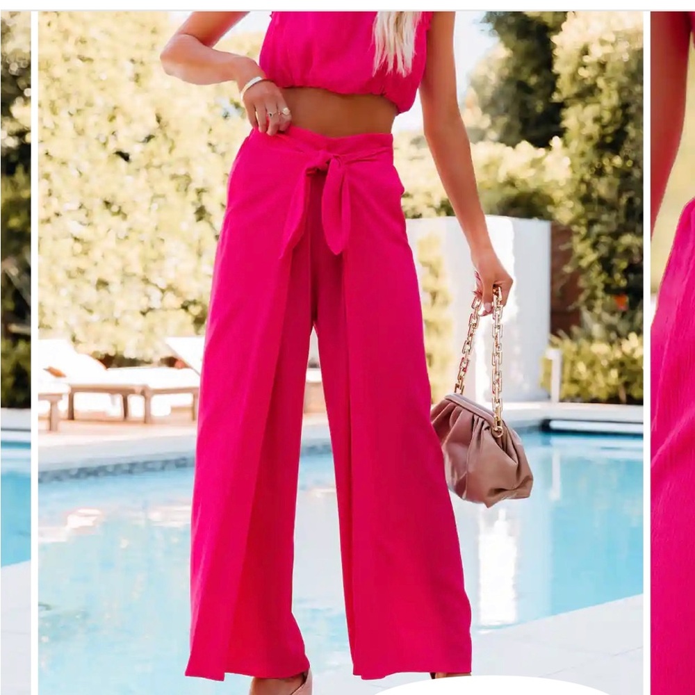 Vici pink summer pants